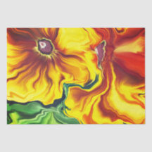 Abstraktes florales Shabby Chic Decoupage