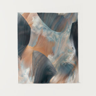 Abstraktes Fluid Dreamscape Flow Art Wandteppich