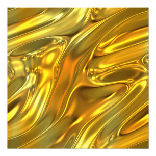 Abstraktes flüssiges Gold Fotodruck