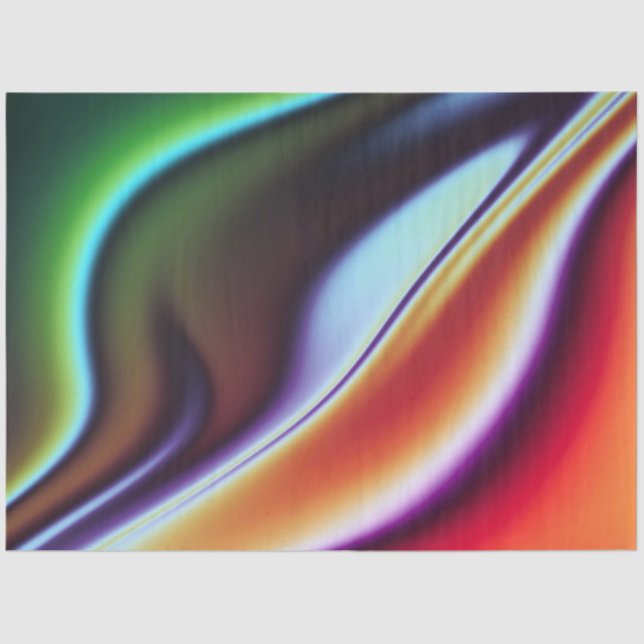 abstraktes Flüssigpapier Seidenpapier (Vorderseite)