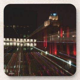 abstraktes Foto, Gebäude Getränkeuntersetzer