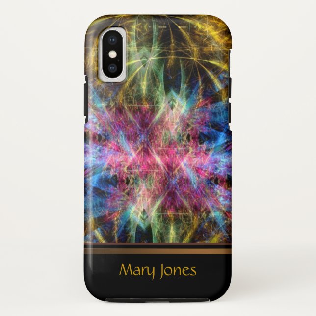 Abstraktes Fraktal Art iPhone 3 Case-Mate Hülle (Rückseite)