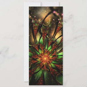 Abstraktes Fraktal Blume Design.