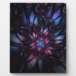 Abstraktes Fraktal Blume Design. Fotoplatte
