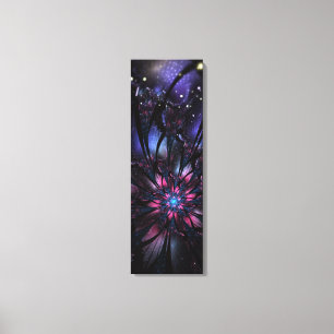 Abstraktes Fraktal Blume Design. Leinwanddruck