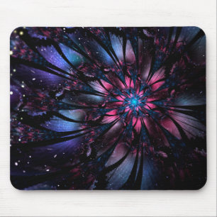 Abstraktes Fraktal Blume Design. Mousepad