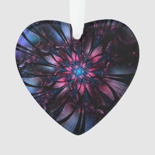 Abstraktes Fraktal Blume Design. Ornament