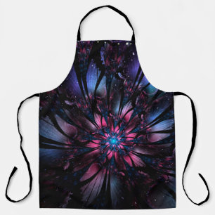 Abstraktes Fraktal Blume Design. Schürze