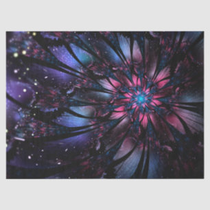 Abstraktes Fraktal Blume Design. Seidenpapier