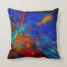 Abstraktes Fraktal Kissen