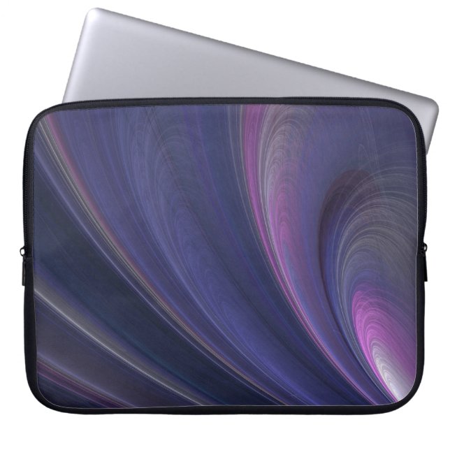 Abstraktes Fraktal Rainbow Laptop-Sieb Laptopschutzhülle (Vorderseite)