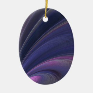 Abstraktes Fraktal Rainbow Ornament