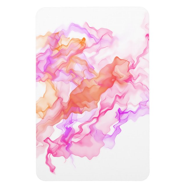 Abstraktes Fraktal rauchen Magnet (Vertikal)