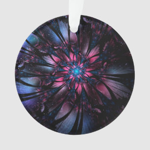 Abstraktes fraktales Blumendesign. Ornament