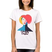 Abstraktes Frauenportrait