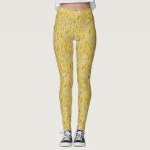 Abstraktes gelbes Pastell-Impressionisten-Muster