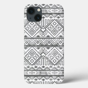 Abstraktes geometrisches aztekisches Muster 2 iPhone 13 Hülle