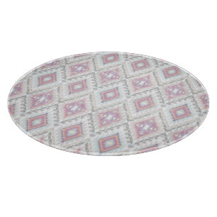 Abstraktes geometrisches aztekisches Muster Schneidebrett