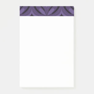 Abstraktes geometrisches Design im Vintage-Stil Post-it Klebezettel