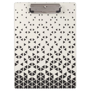 Abstraktes geometrisches Design Klemmbrett