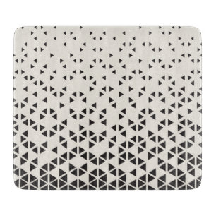 Abstraktes geometrisches Design Schneidebrett
