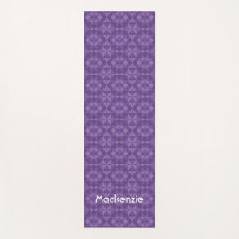 Abstraktes geometrisches Dreieck-Muster Yogamatte