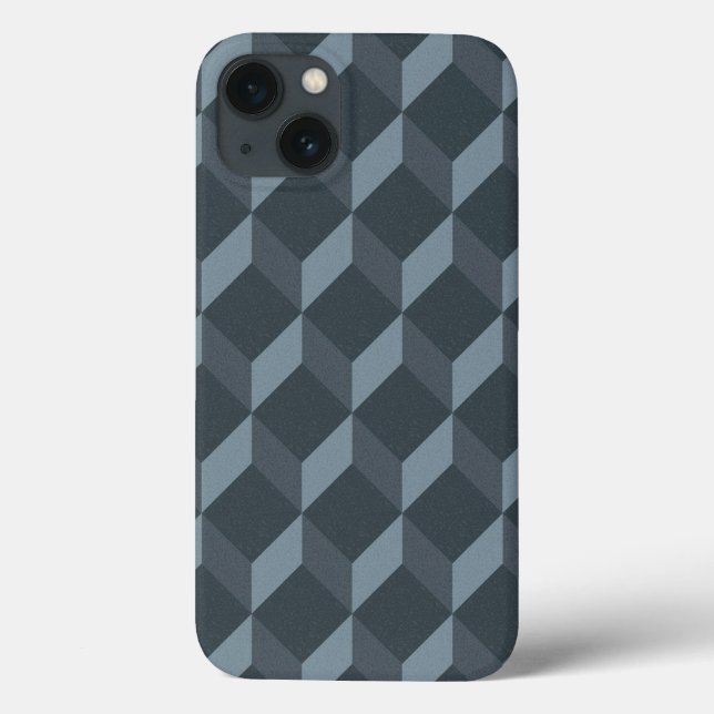 Abstraktes geometrisches Hintergrund-Muster Case-Mate iPhone Hülle (Rückseite)