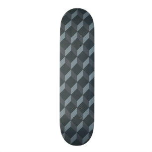 Abstraktes geometrisches Hintergrund-Muster Skateboard