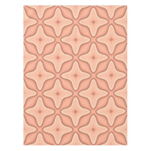Abstraktes geometrisches Hintergrundbild in warmen Tischdecke