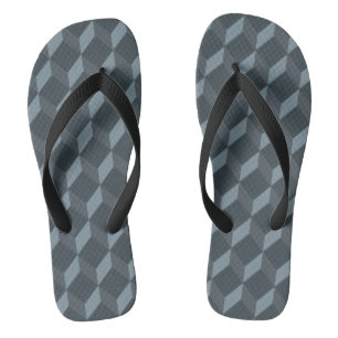 Abstraktes geometrisches Hintergrundmuster Flip Flops