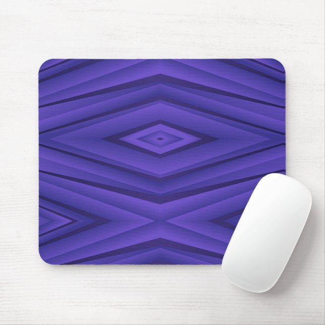 Abstraktes geometrisches Mauspad mit einem lebendi (Mit Mouse)