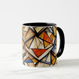 Abstraktes geometrisches Muster 20 - Kaffee-Tasse Tasse