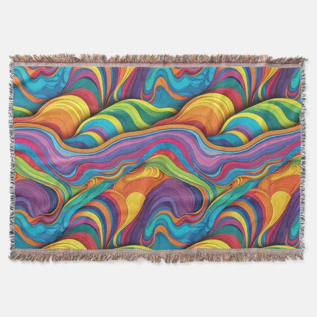 Abstraktes geometrisches Muster 34 - Gewindedecke Decke (Vorderseite)