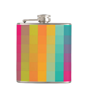 Abstraktes geometrisches Muster Flachmann