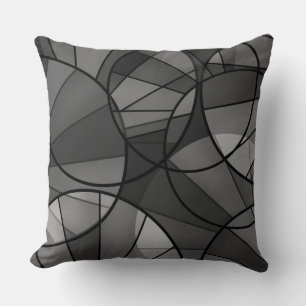 Abstraktes geometrisches Muster Kissen