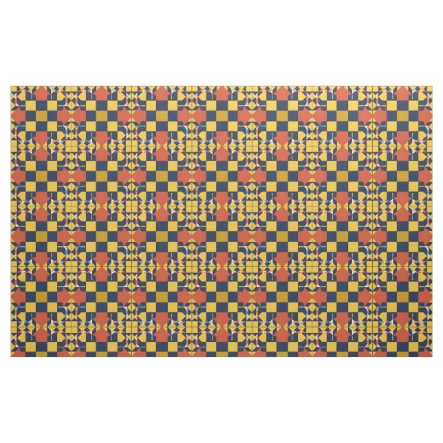 Abstraktes geometrisches Muster mit Pfeilen Stoff (Fat Quarter (45,7 x 55,9 cm))