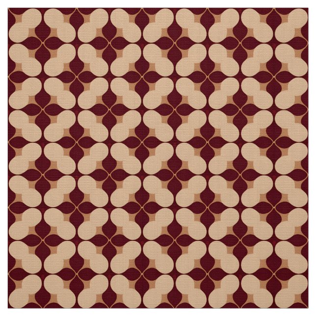 Abstraktes geometrisches Muster nach hinten Stoff (Muster)