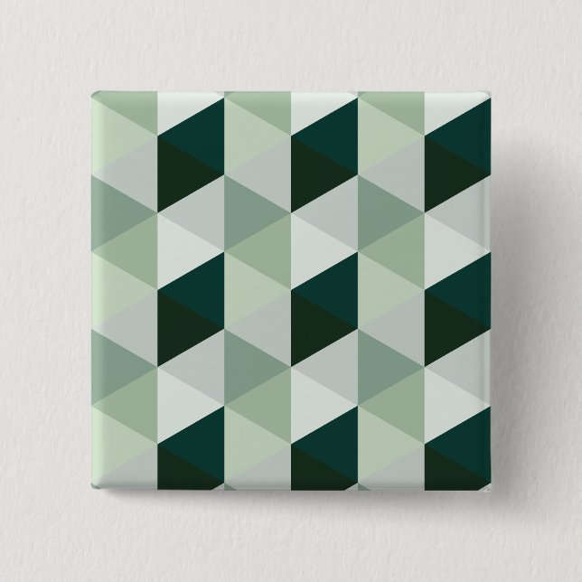 Abstraktes geometrisches Muster - Nr. 01 Button (Vorderseite)
