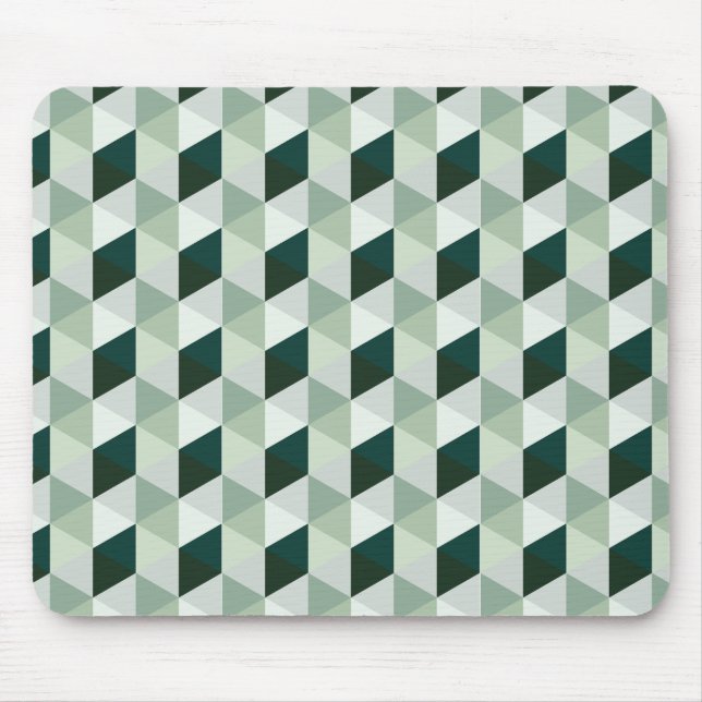 Abstraktes geometrisches Muster - Nr. 01 Mousepad (Vorne)