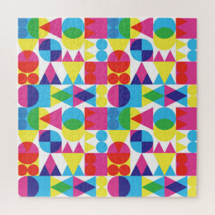 Abstraktes geometrisches Muster. Puzzle
