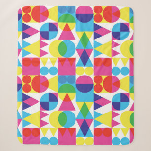 Abstraktes geometrisches Muster. Sherpadecke