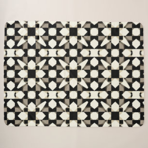 Abstraktes geometrisches Muster Sherpadecke