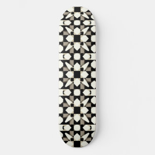 Abstraktes geometrisches Muster Skateboard