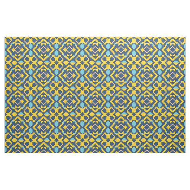 Abstraktes geometrisches Muster Stoff (Fat Quarter (45,7 x 55,9 cm))