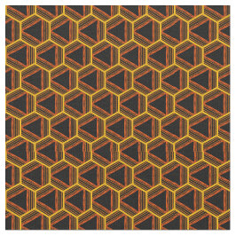 Abstraktes, geometrisches Muster Stoff