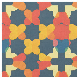 Abstraktes geometrisches Muster Stoff