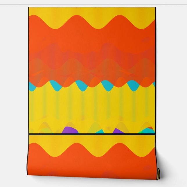 Abstraktes geometrisches Muster Tapete  (Abrollen)