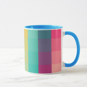 Abstraktes geometrisches Muster Tasse