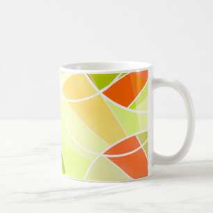 Abstraktes geometrisches Muster Tasse