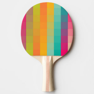 Abstraktes geometrisches Muster Tischtennis Schläger